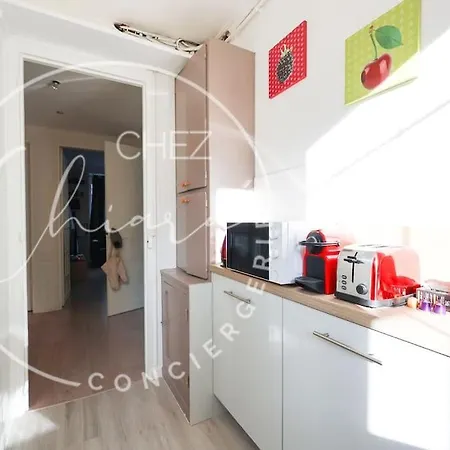 公寓 Renovated Flat For 6 Tour Eiffel *
